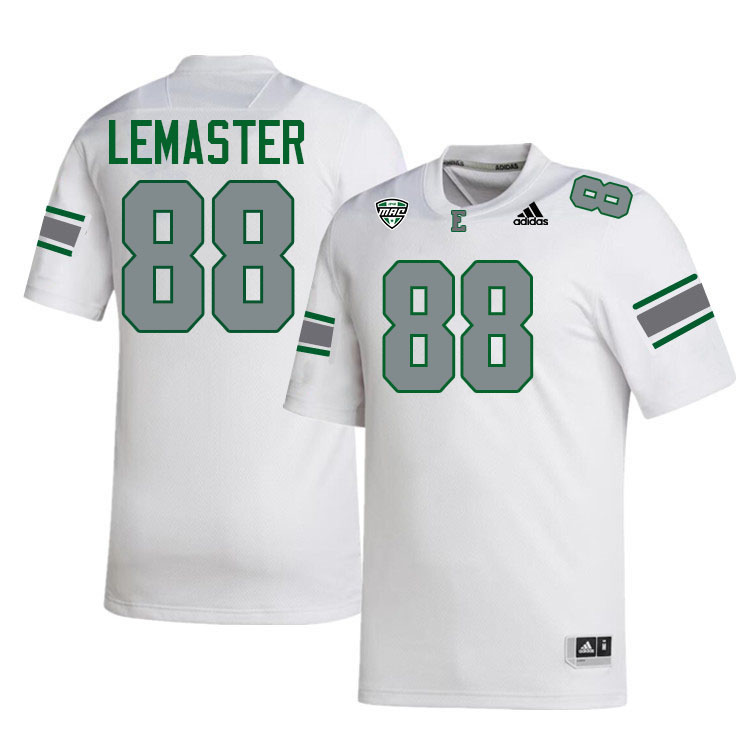 #88 Tanner Lemaster Eastern Michigan Jersey,Eastern Michigan University Eagles Football Jersey-White